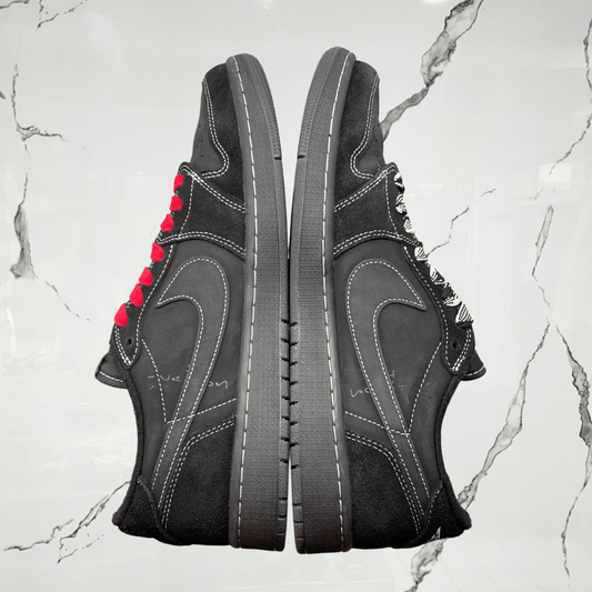 Jordan 1 Low Travis Scott Black Phantom (De Uso) - Urban Utility