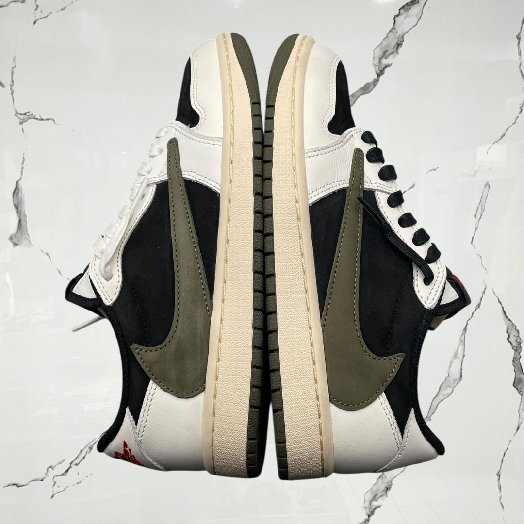 Jordan 1 Low OG SP Travis Scott Olive (w) (De Uso) - Urban Utility