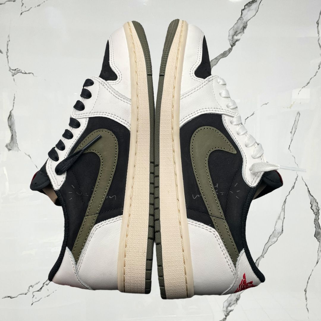 Jordan 1 Low OG SP Travis Scott Olive (w) (De Uso) - Urban Utility