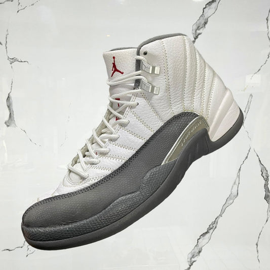 Jordan 12 White Dark Grey (De Uso) - Urban Utility