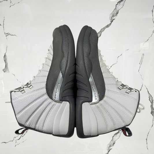 Jordan 12 White Dark Grey (De Uso) - Urban Utility