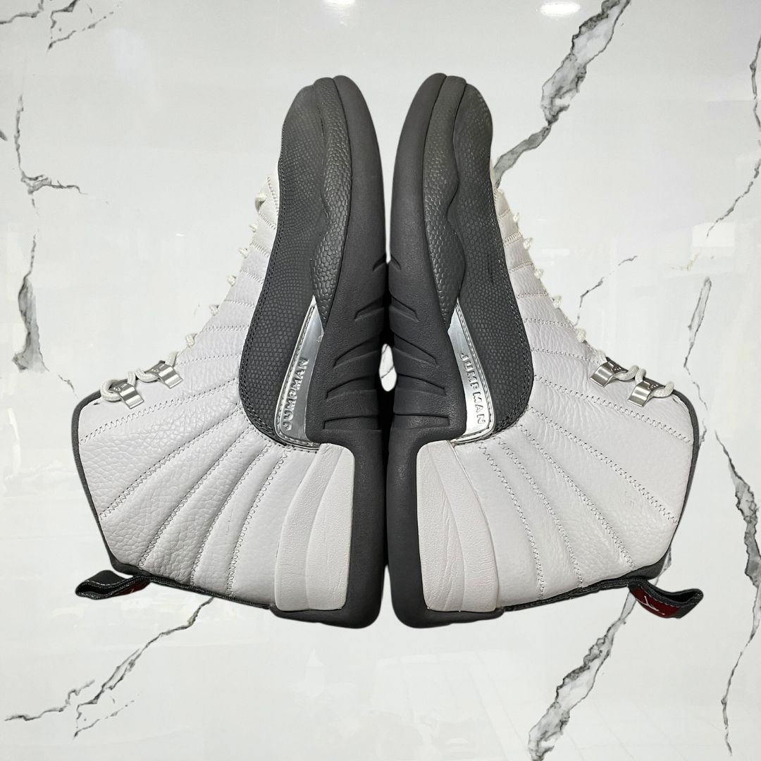 Jordan 12 White Dark Grey (De Uso) - Urban Utility