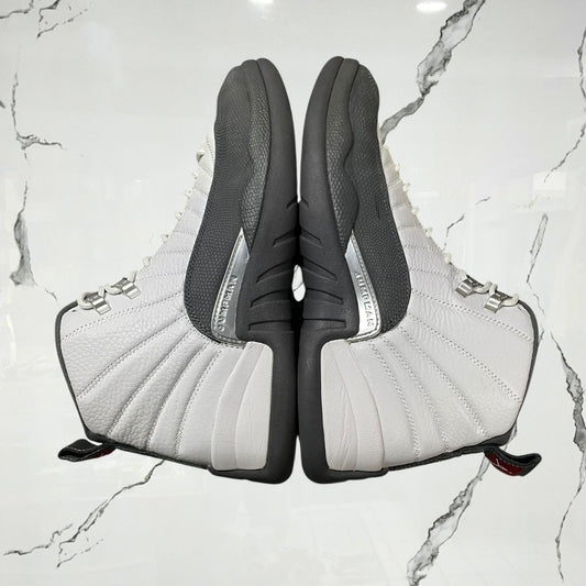 Jordan 12 White Dark Grey (De Uso) - Urban Utility