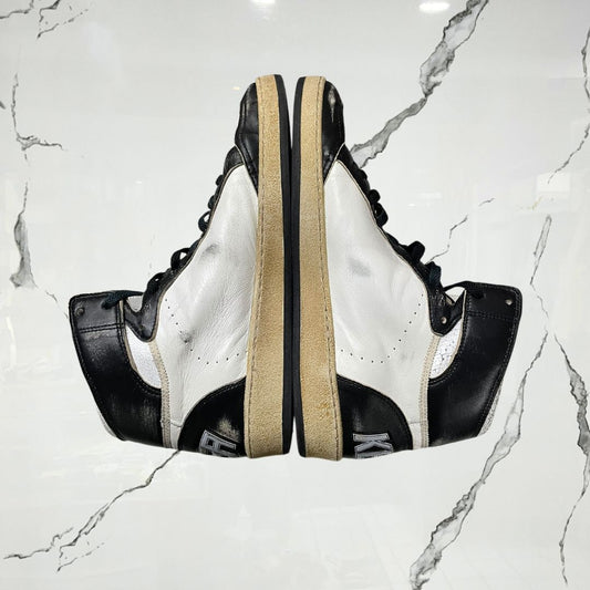 Golden Goose Sky Star White Black Ice (De Uso) - Urban Utility