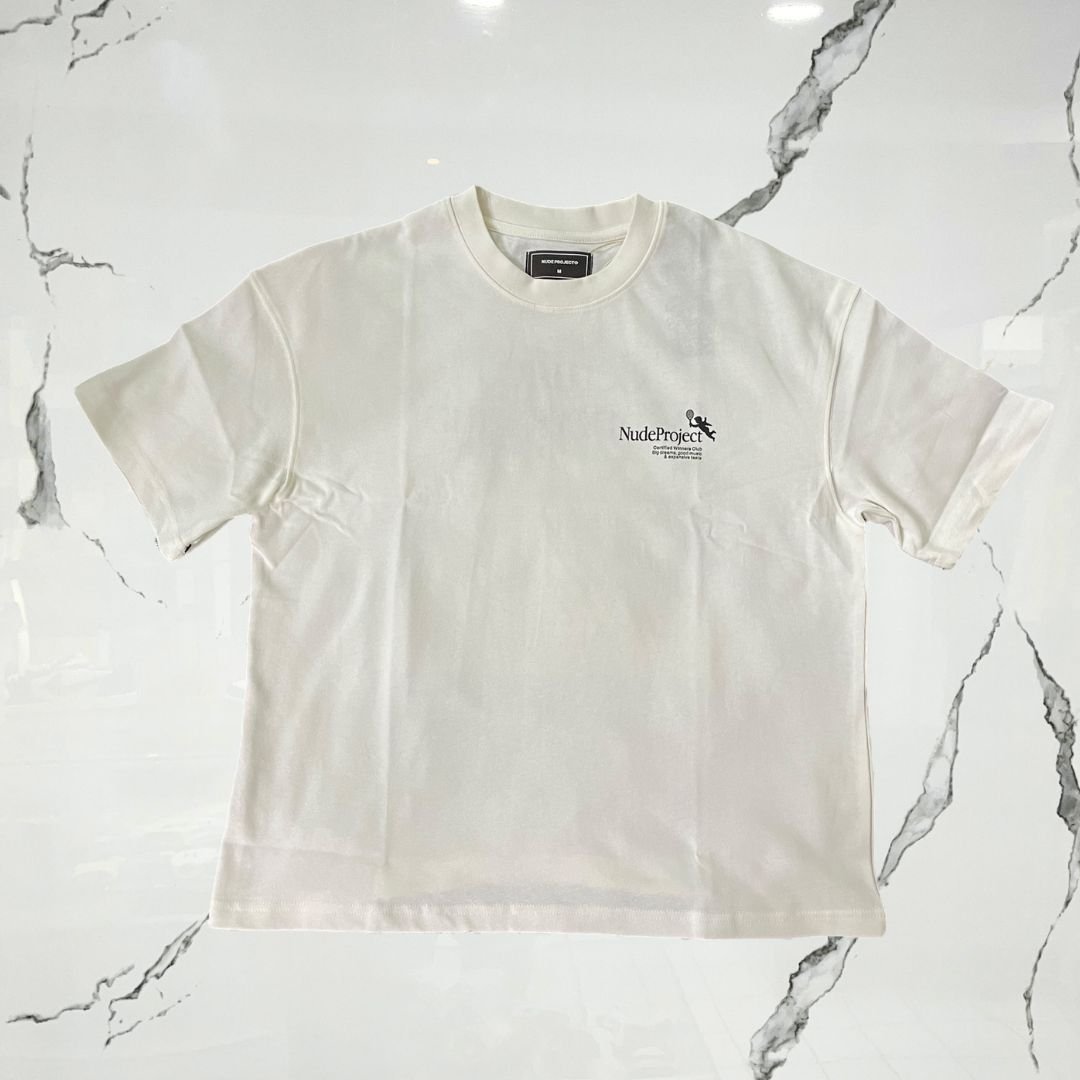 Nude Project Tennis White T-shirt - Urban Utility