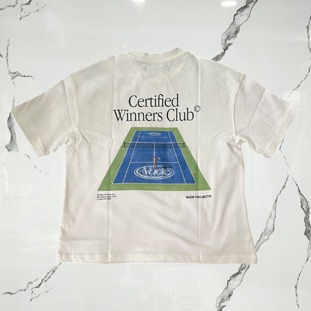 Nude Project Tennis White T-shirt - Urban Utility