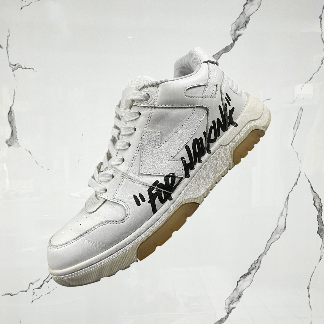 Off White Out Of Office OOO Low White Black (De Uso) - Urban Utility