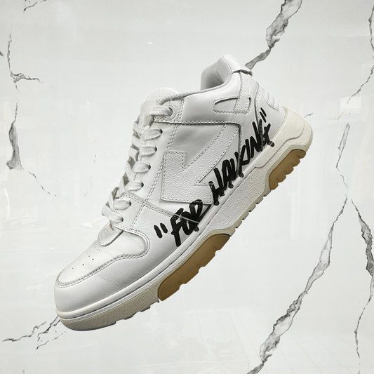 Off White Out Of Office OOO Low White Black (De Uso) - Urban Utility