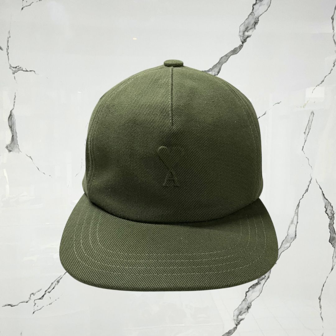 Alexandre Mattiussi Ami Olive Cap - Urban Utility