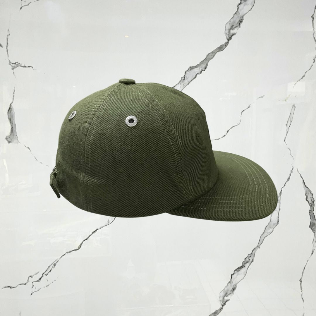 Alexandre Mattiussi Ami Olive Cap