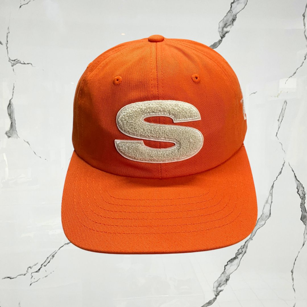 Stussy Chenille Orange Cap - Urban Utility
