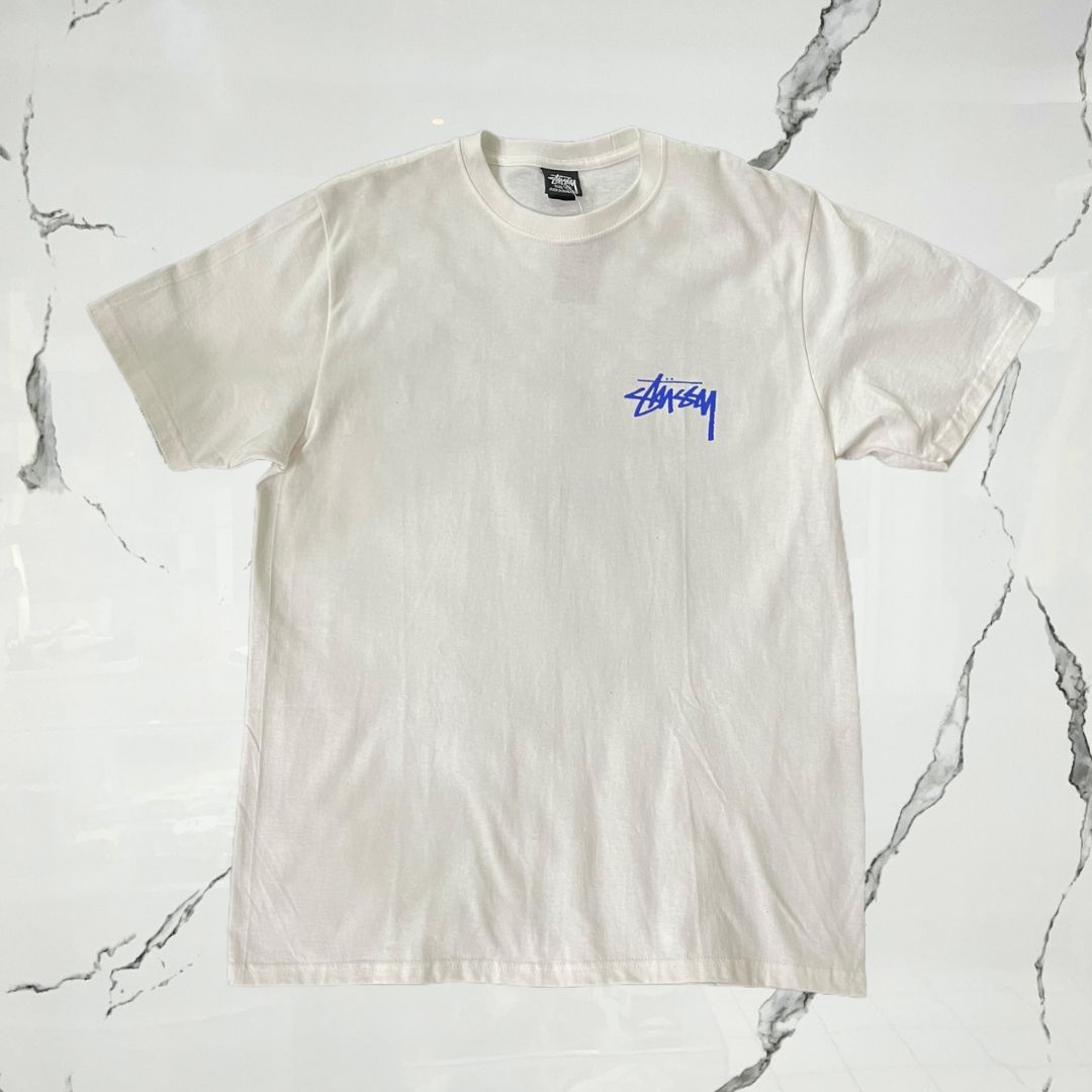 Stussy Shells White T-shirt - Urban Utility
