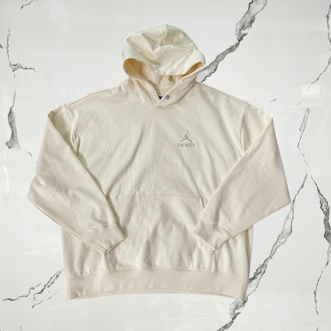 Jordan x A Ma Maniere Jacquard Coconut Milk Hoodie - Urban Utility
