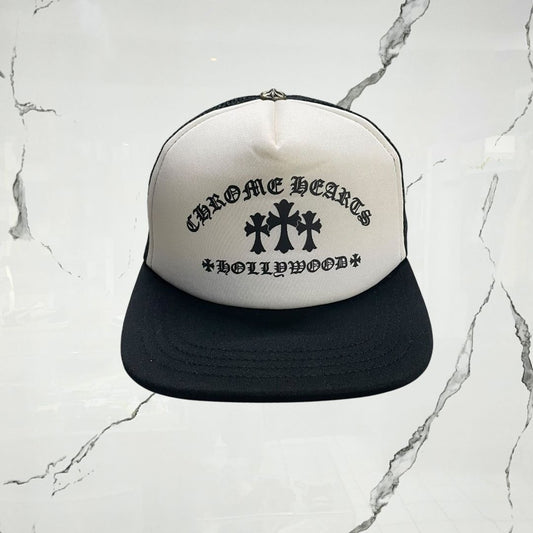 Chrome Hearts Hollywood Cross "King Taco" Trucker Cap - Urban Utility