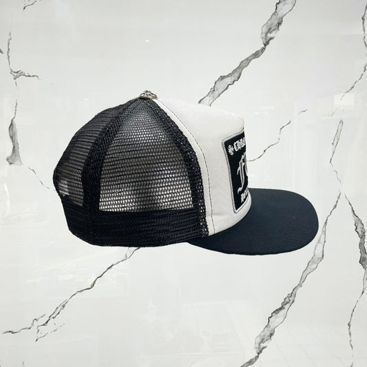 Chrome Hearts Fuck Trucker White Cap - Urban Utility