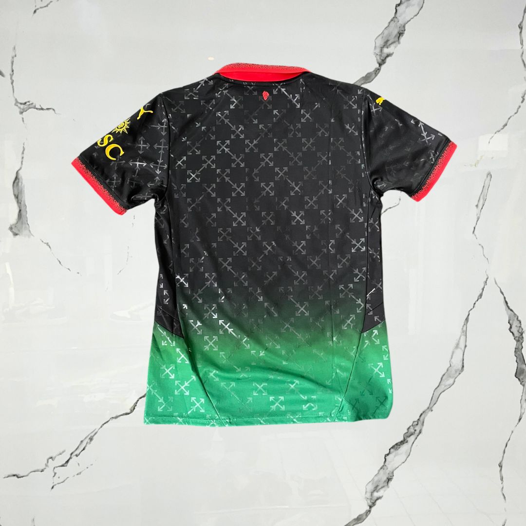 Puma x Off White x Ac Milan "DIAVOLI" 63 BLACK T-Shirt - Urban Utility