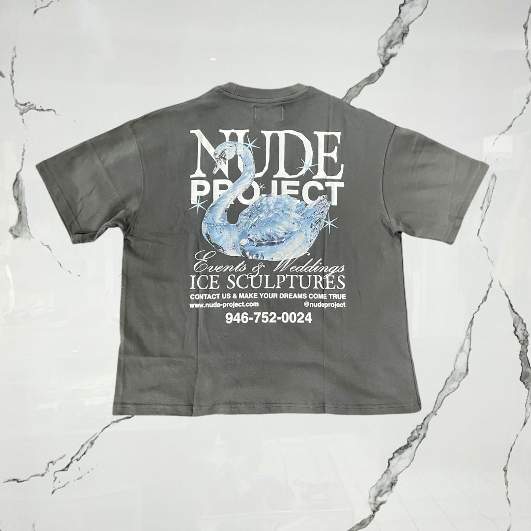 Nude Project Hielo Volcanic Ash T-shirt