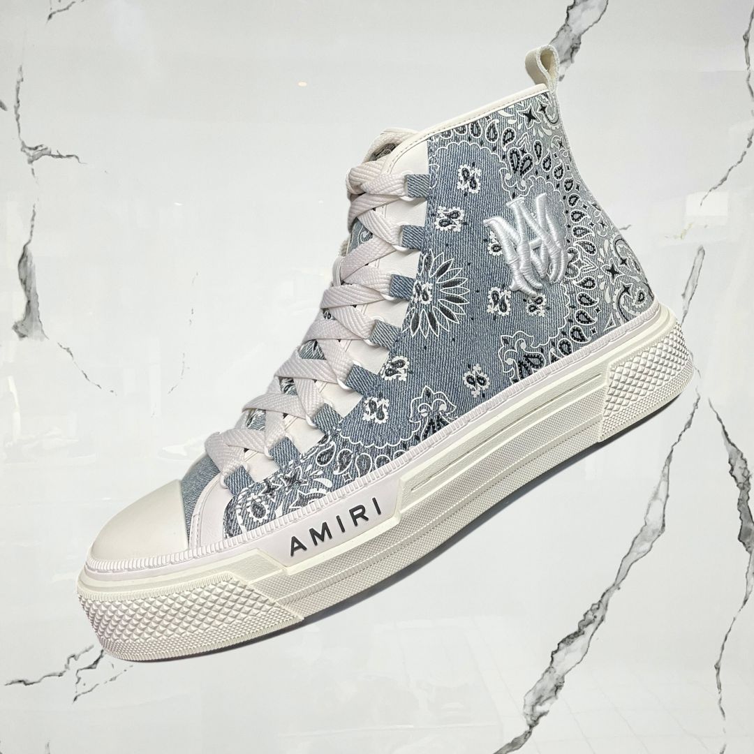 Amiri Court High Bandana Baby Blue - Urban Utility