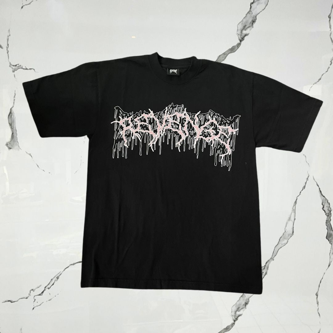 Revenge XXXTentacion Heartbreak Black Pink White T-shirt