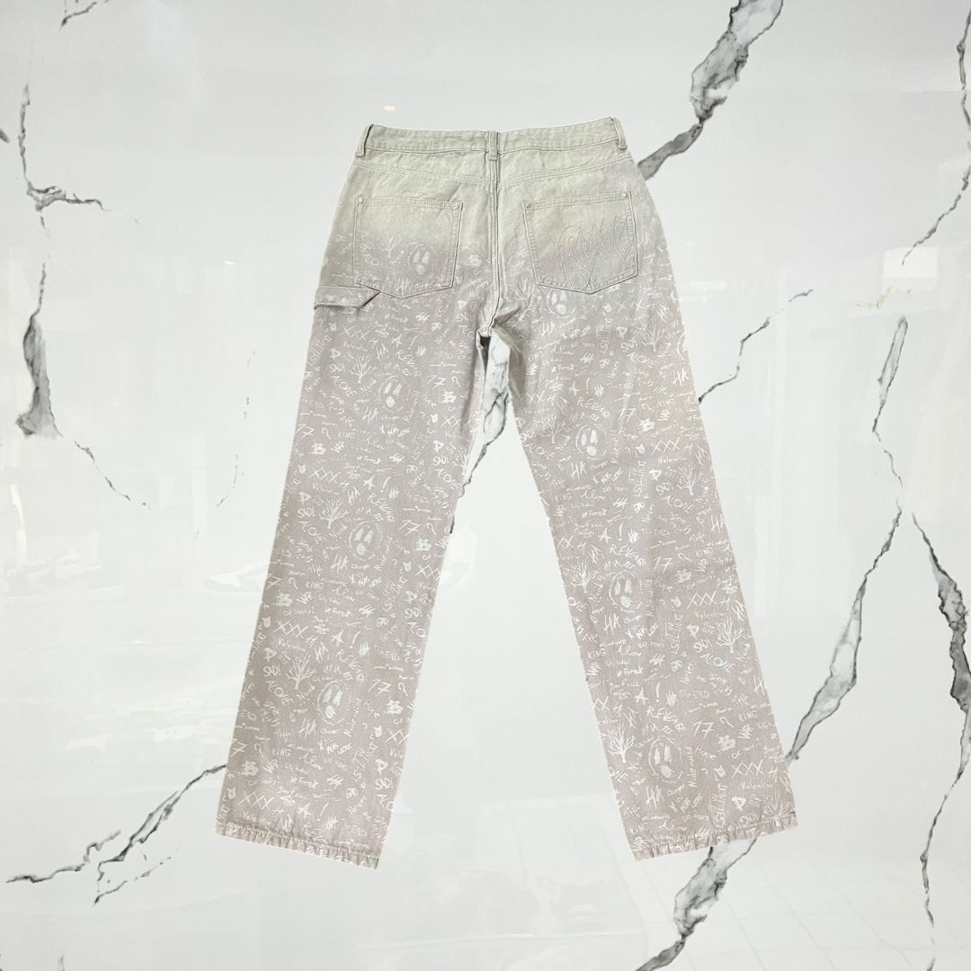 Revenge XTentacion Hearbreck Carpenter Grey Pants - Urban Utility