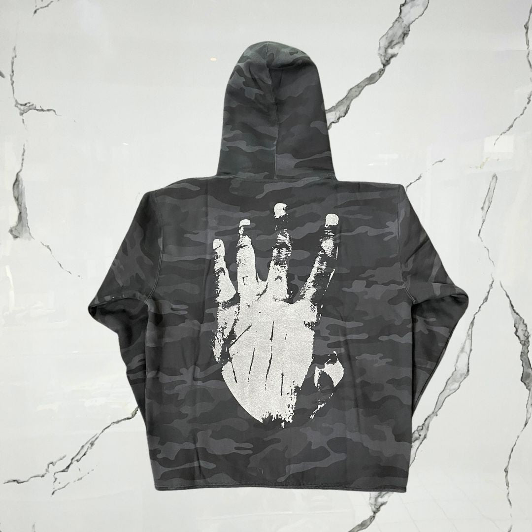 Revenge XXXTentacion Kill Outline Camo Hoodie
