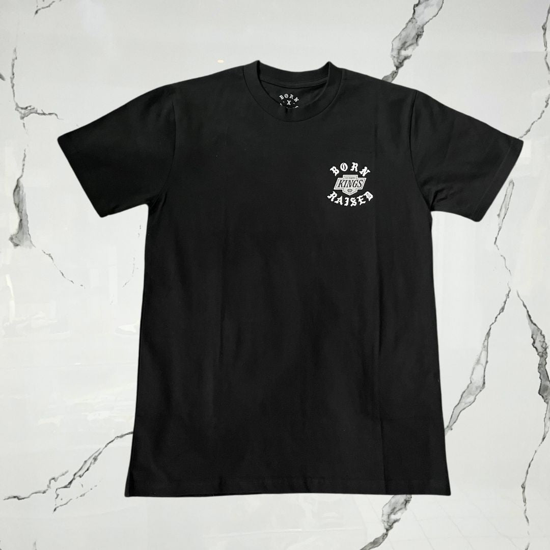 Born x Raised Kings Chevron Rocker Black T-shirt - Urban Utility