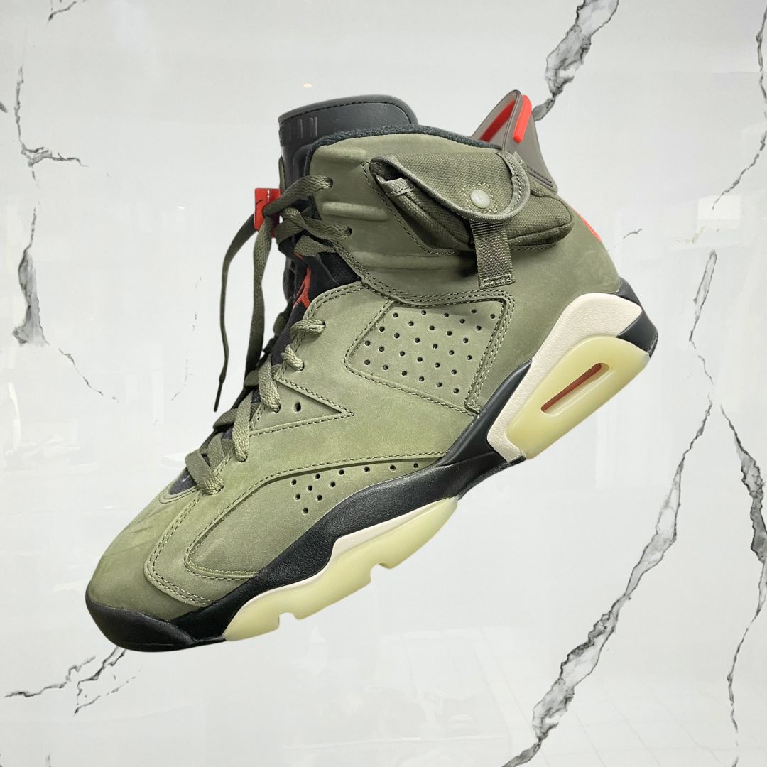Jordan 6 Travis Scott Olive