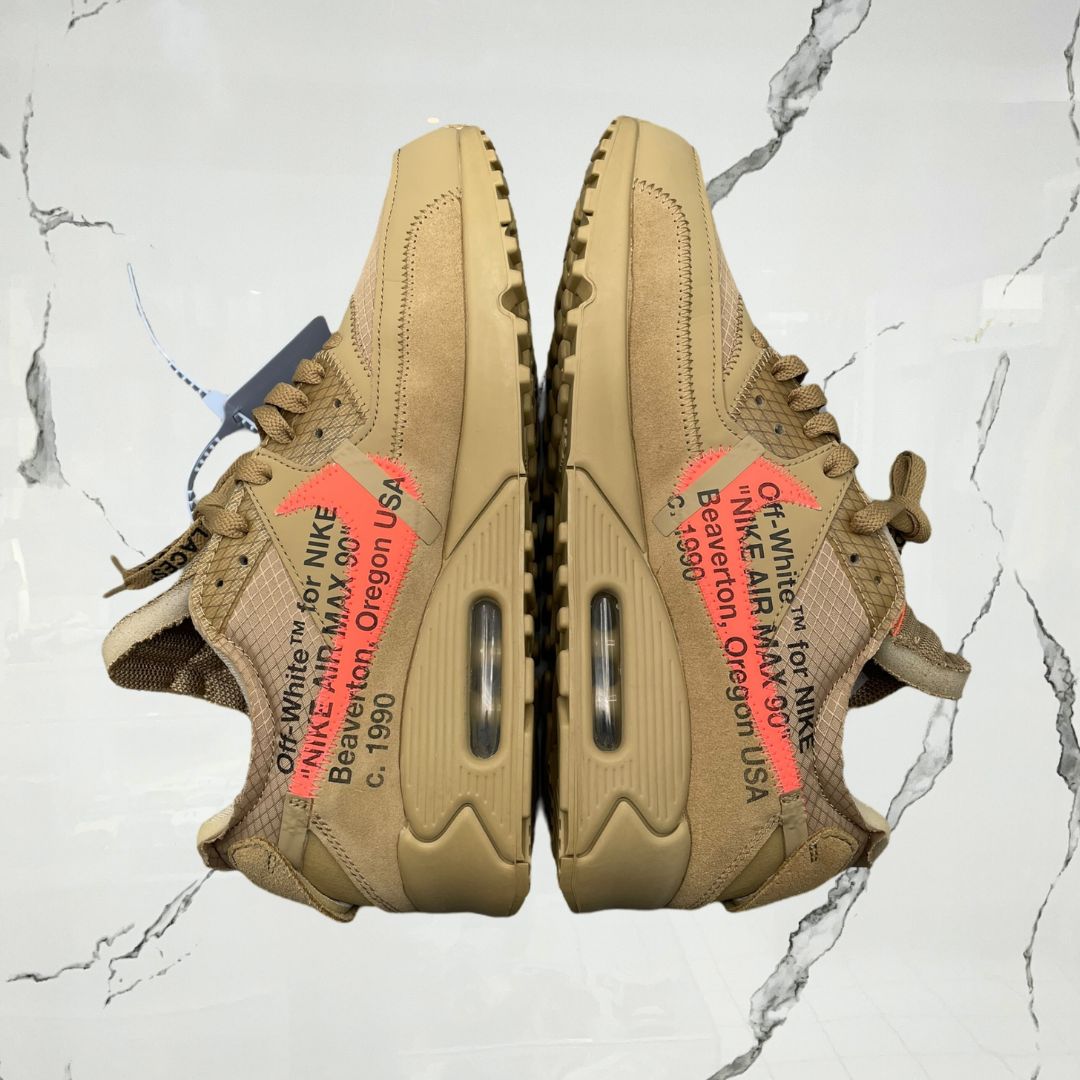 Air Max 90 Off White Desert Ore (De Uso) - Urban Utility
