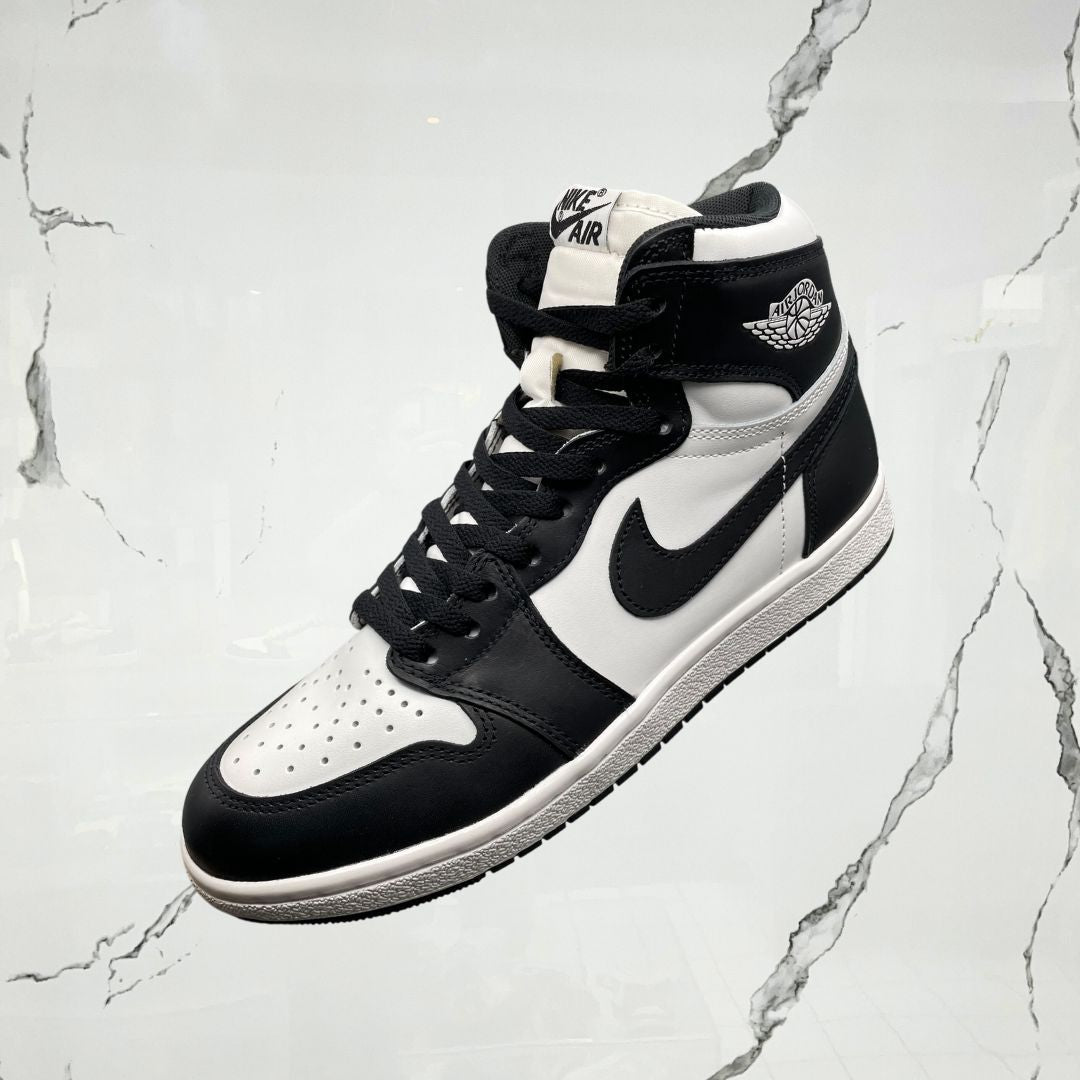 Jordan 1 High 85' Black and White (De Uso)