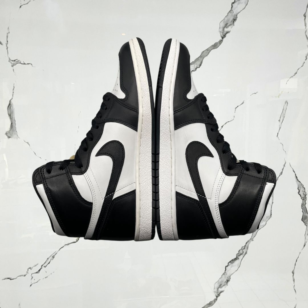 Jordan 1 High 85' Black and White (De Uso)