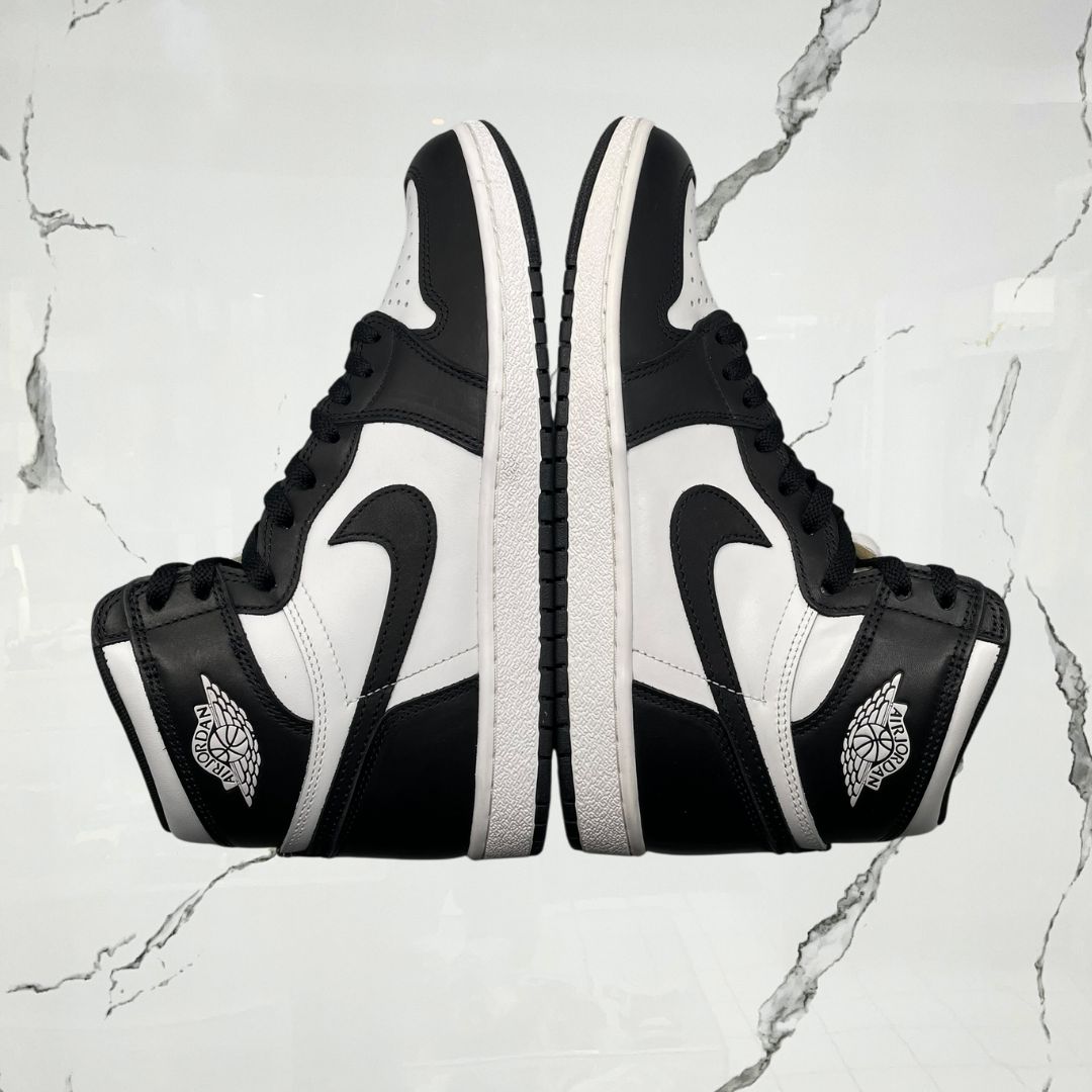 Jordan 1 High 85' Black and White (De Uso)