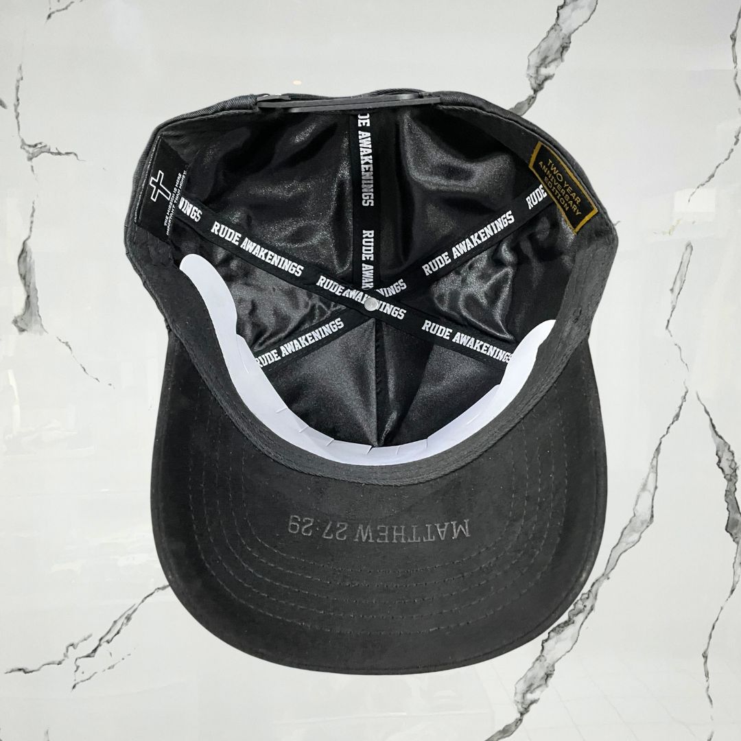 Rude Awakenings Rude RA Black Crystals Cap - Urban Utility