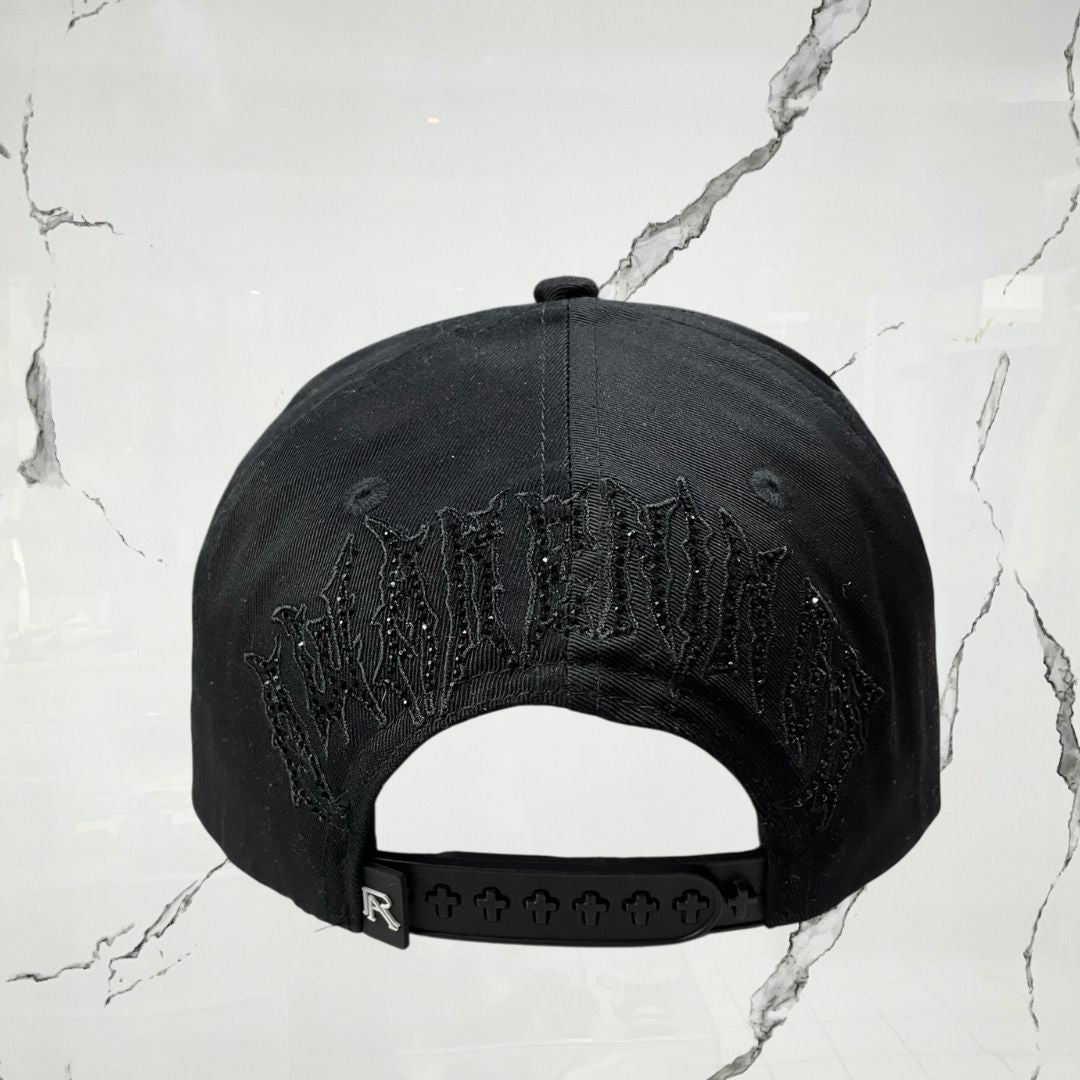 Rude Awakenings Rude RA Black Crystals Cap