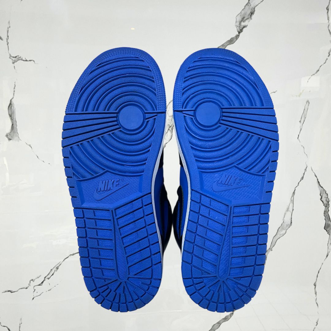 Jordan 1 Mid Black Royal Blue (De Uso)