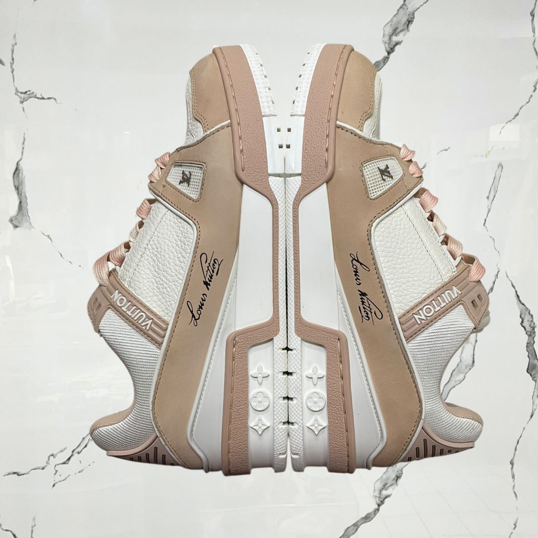 Louis Vuitton Sneaker Trainer Pink (W) (De Uso) - Urban Utility