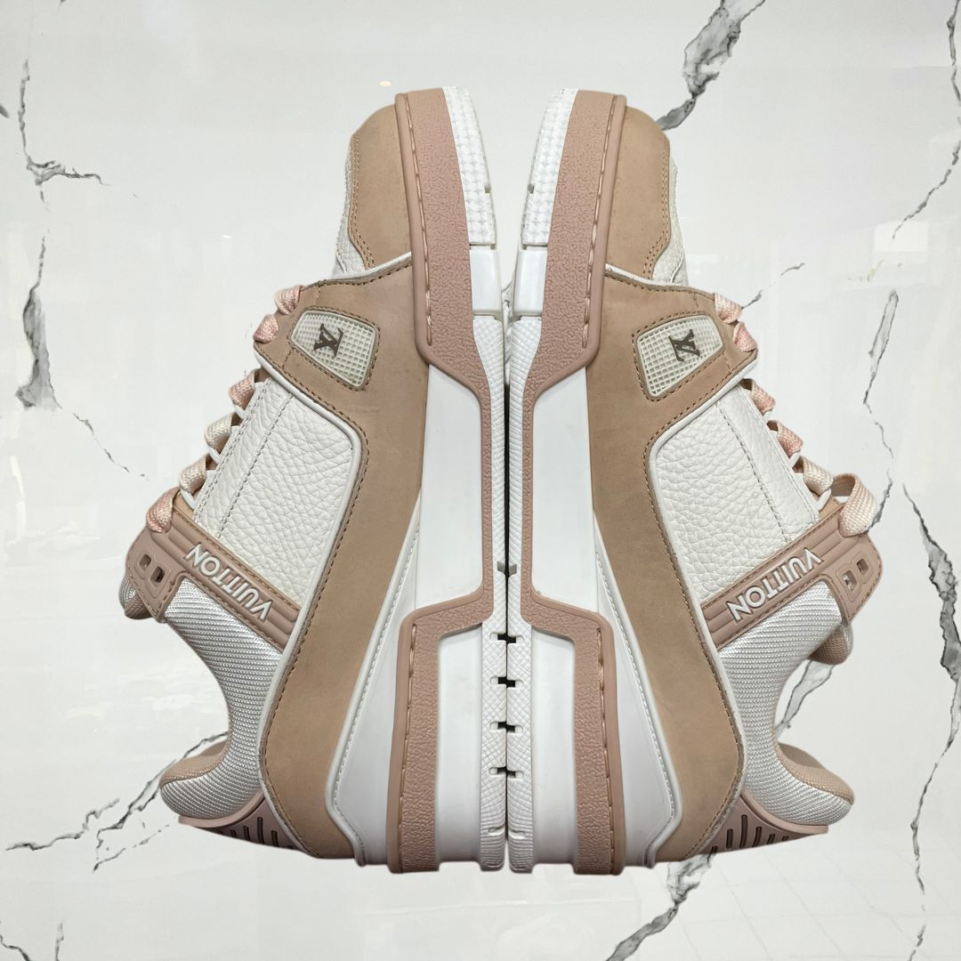 Louis Vuitton Sneaker Trainer Pink (W) (De Uso) - Urban Utility
