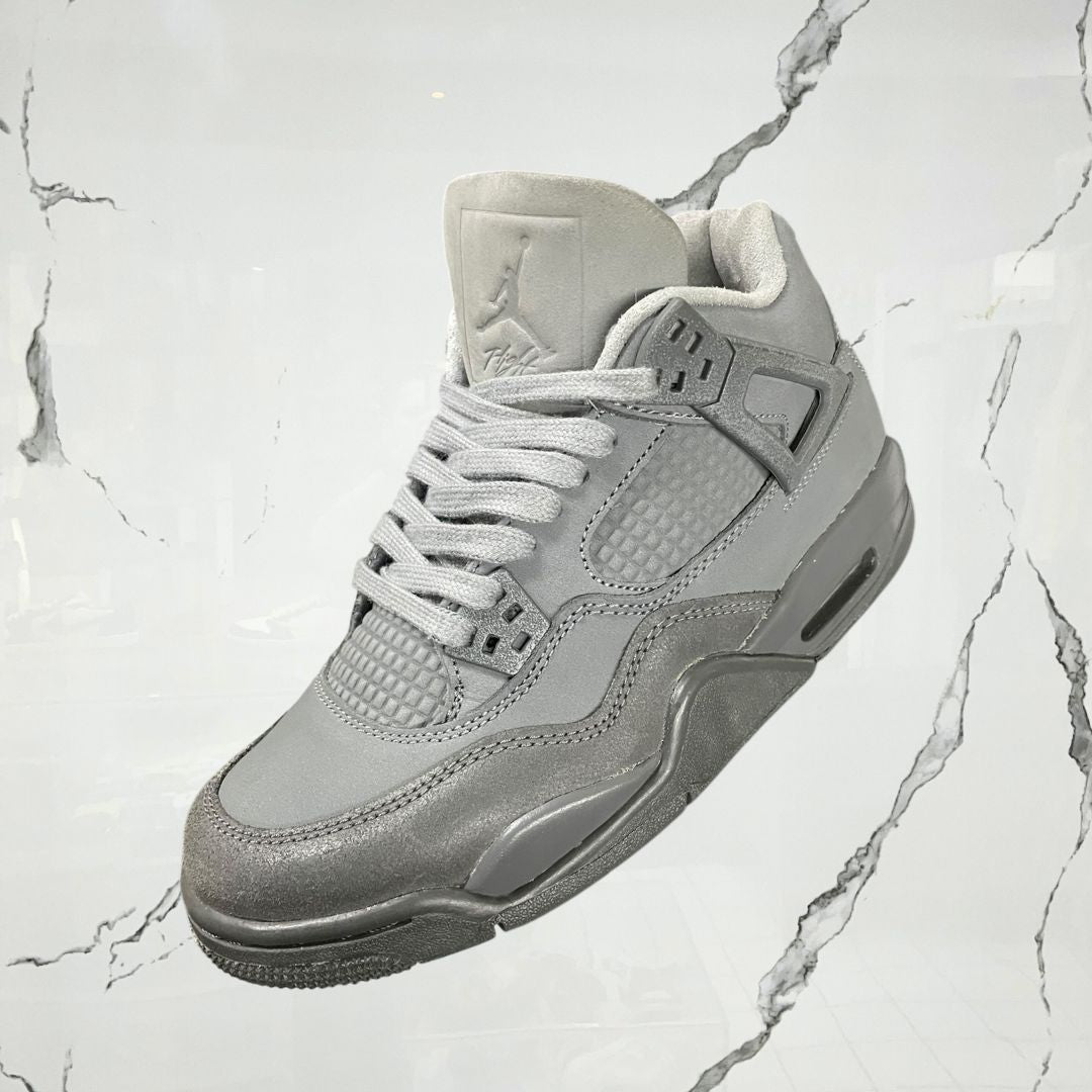 Jordan 4 Paris Olympics Wet Cement (De Uso)