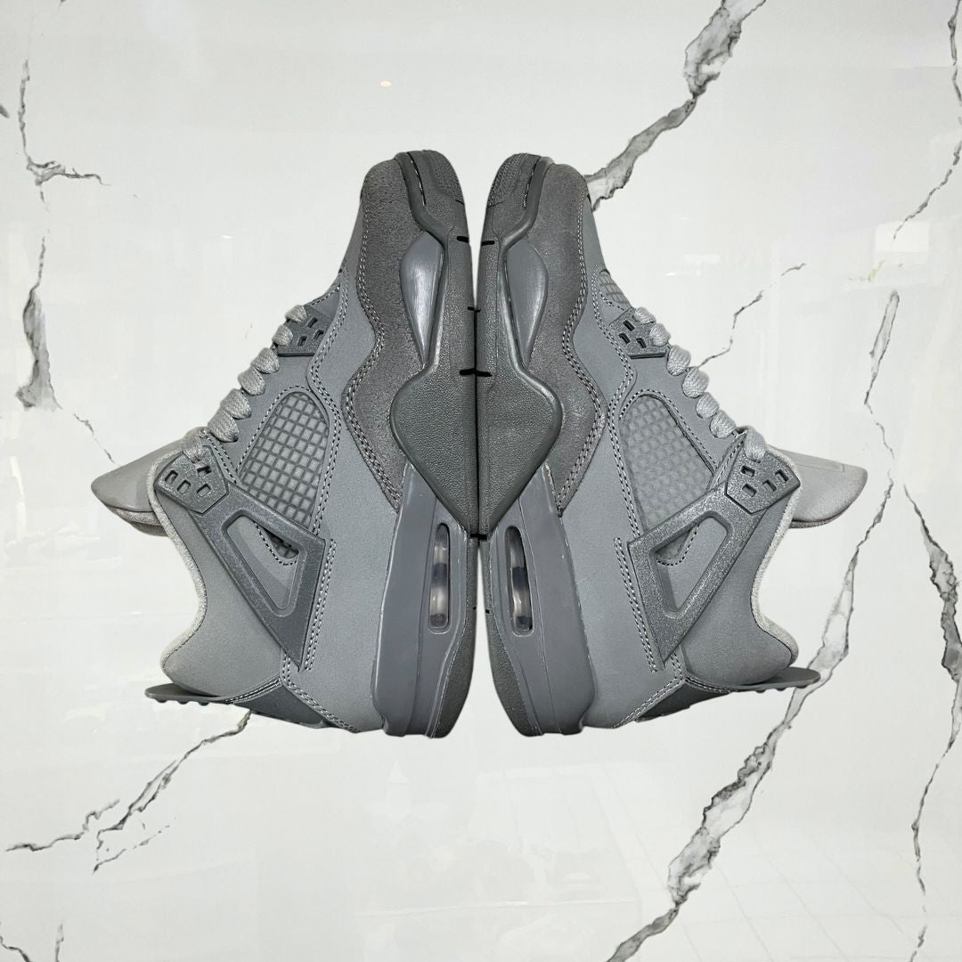 Jordan 4 Paris Olympics Wet Cement (De Uso)