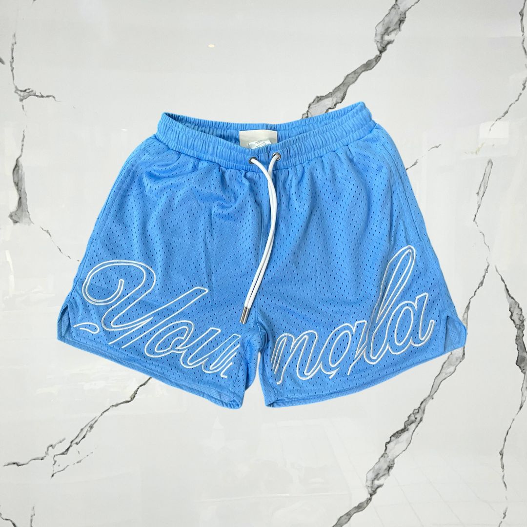 YoungLA Championship Carolina Blue Short
