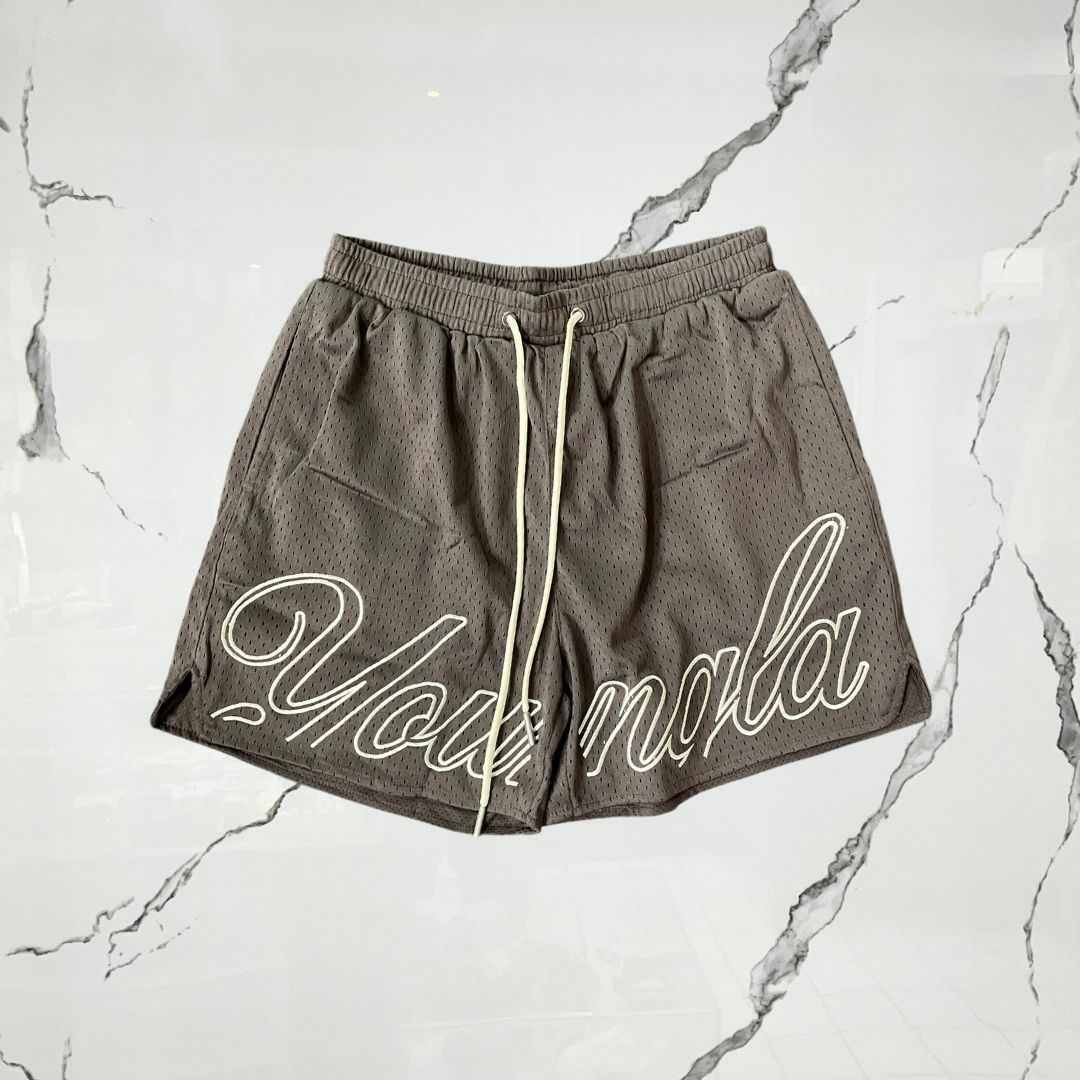 YoungLA Championship Brown Short - Urban Utility