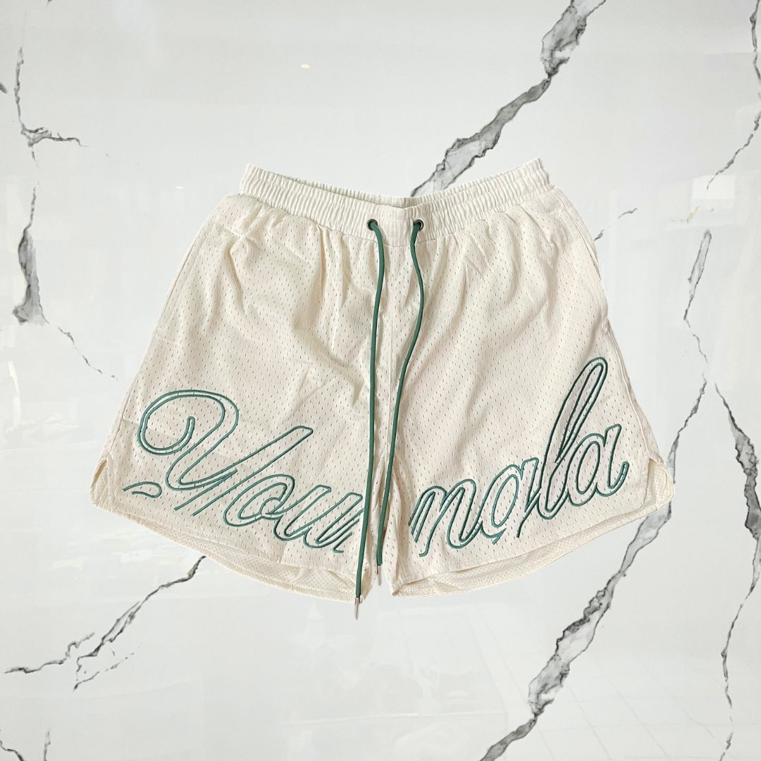 YoungLA Championship Off White Short - Urban Utility