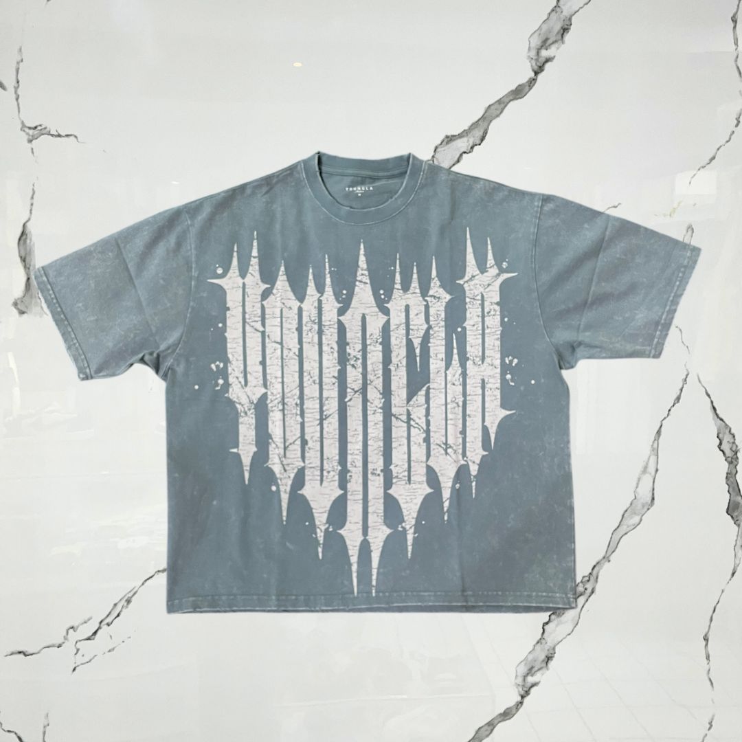 YoungLA Revenge Tees Slate Wash T-shirt - Urban Utility