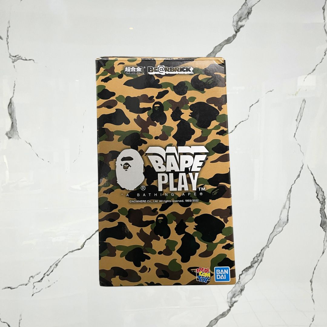Bearbrick x BAPE 1st Camo Chogokin 200%Yellow - Urban Utility
