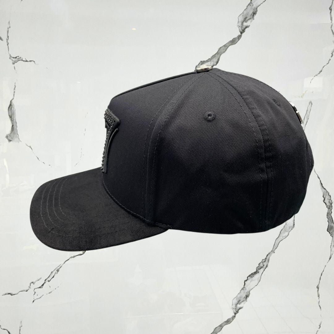 Barbas Hats 77 Crystals Black Cap