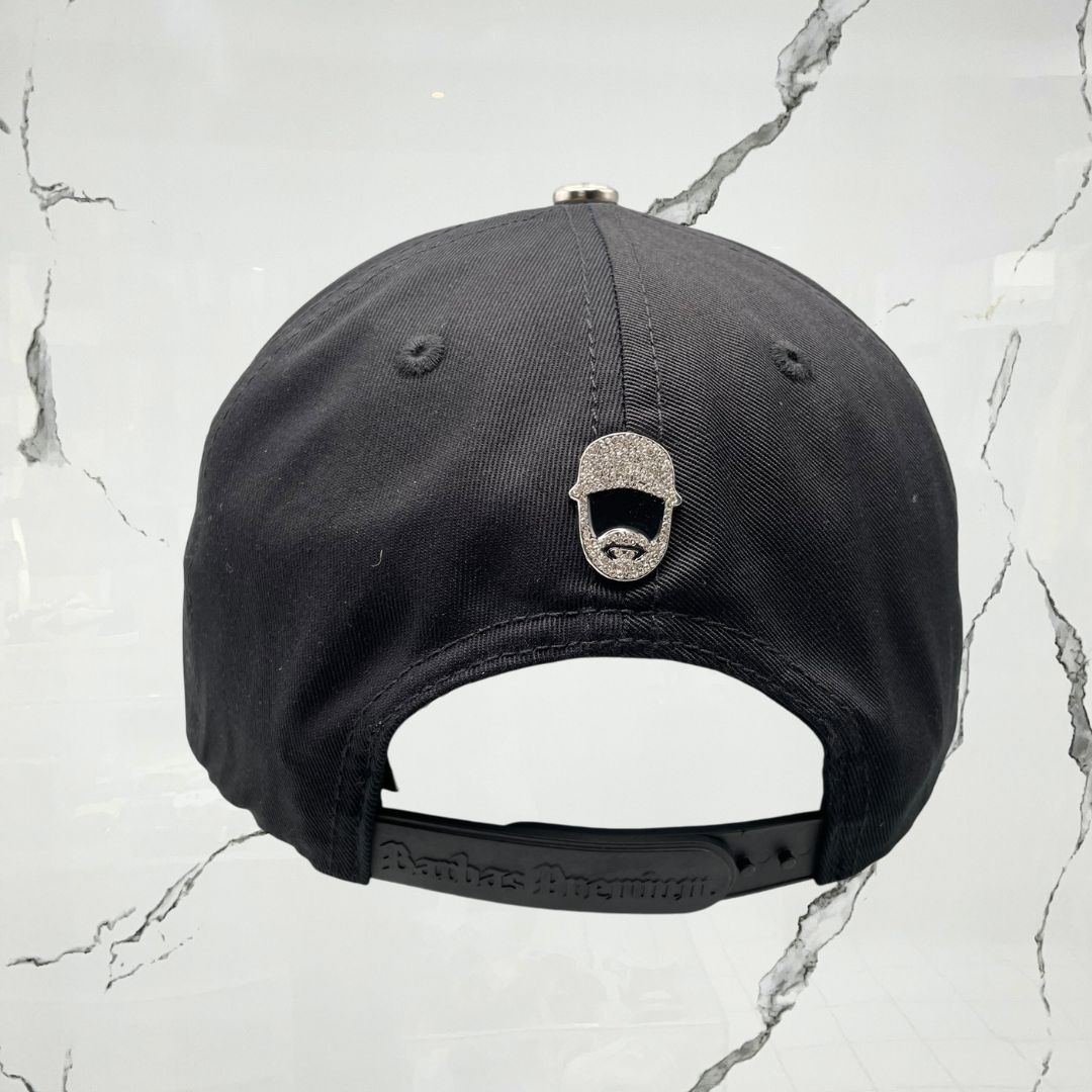 Barbas Hats 77 Crystals Black Cap - Urban Utility