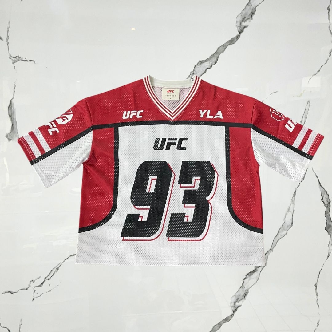 YoungLA UFC Red White Jersey - Urban Utility