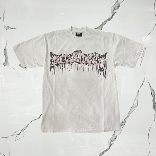 Revenge White Pink Black T-shirt - Urban Utility