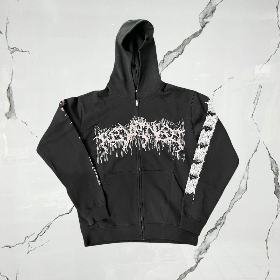 Revenge Black Pink Hoodie
