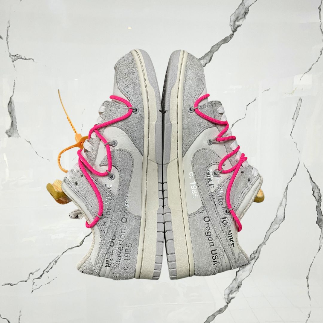Dunk Low Off-White Lot 17 (De Uso)