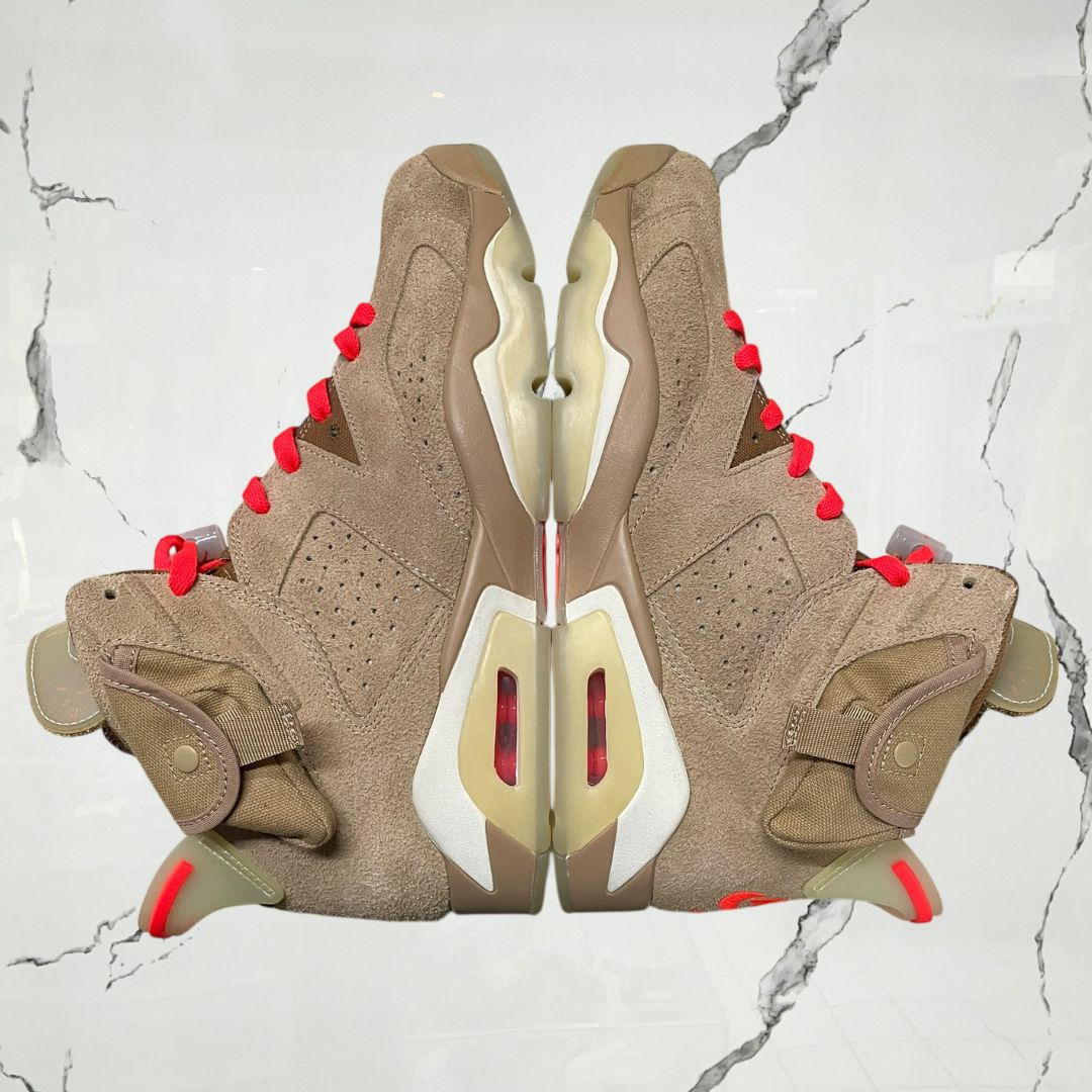 Jordan 6 Travis Scott British Khaki (De Uso) - Urban Utility